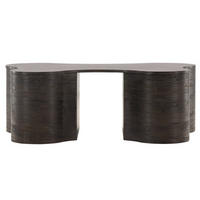 COUCHTISCH in Holz, Holzwerkstoff 130/90/45 cm  - Dunkelbraun, Design, Holz/Holzwerkstoff (130/90/45cm) - Livetastic