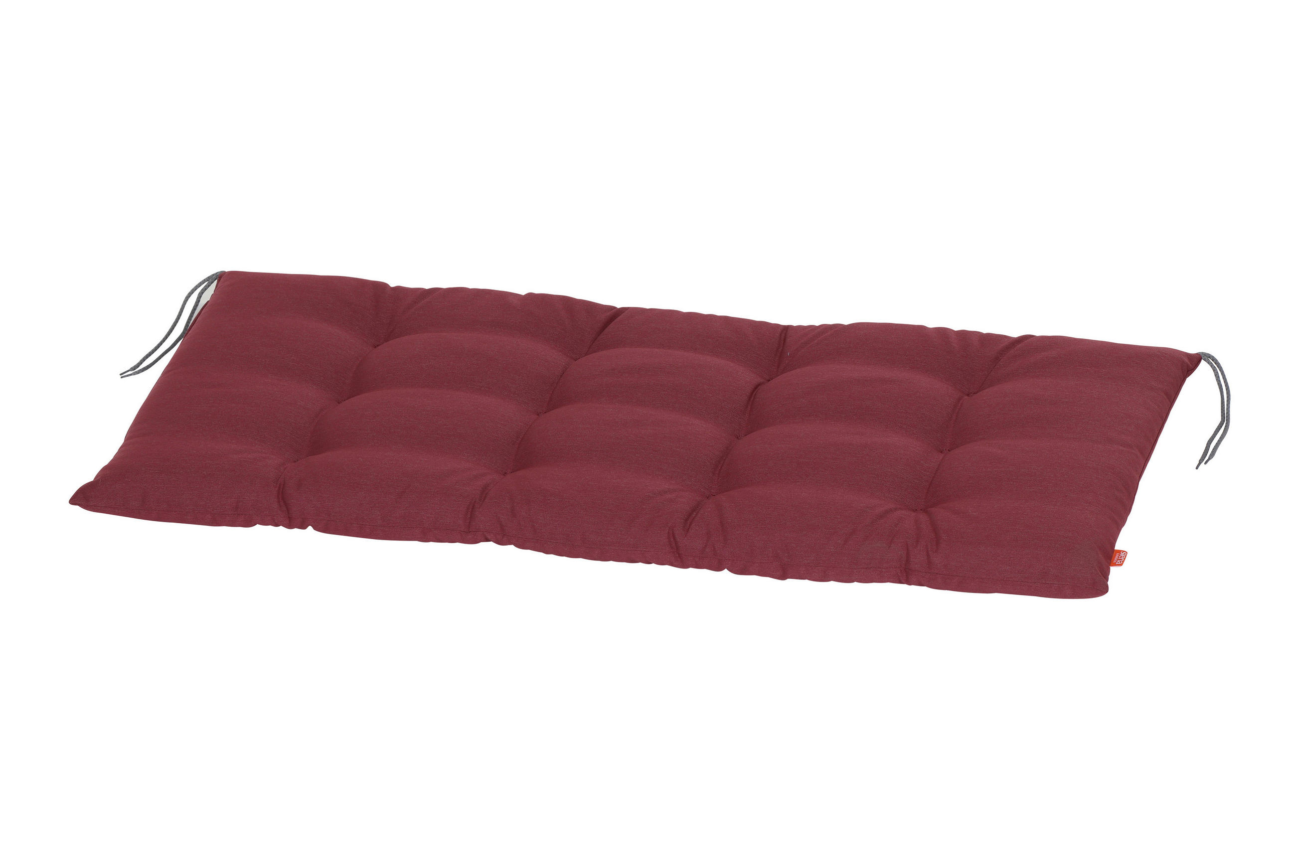 BANKAUFLAGE Uni  - Rot, KONVENTIONELL, Textil (48/6/120cm) - Siena Garden