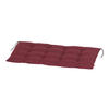 BANKAUFLAGE Uni  - Rot, KONVENTIONELL, Textil (48/6/120cm) - Siena Garden