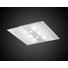 DECKENLEUCHTE - LIFESTYLE, Glas/Metall (55/55/9cm)