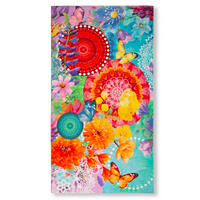 STRANDTUCH Multicolor 100/180 cm  - Multicolor, Trend, Textil (100/180cm)