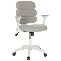 MLADINSKI VRTLJIVI STOL tekstil siva  - siva/bela, Basics, umetna masa/tekstil (62/86-97/62cm) - MID.YOU