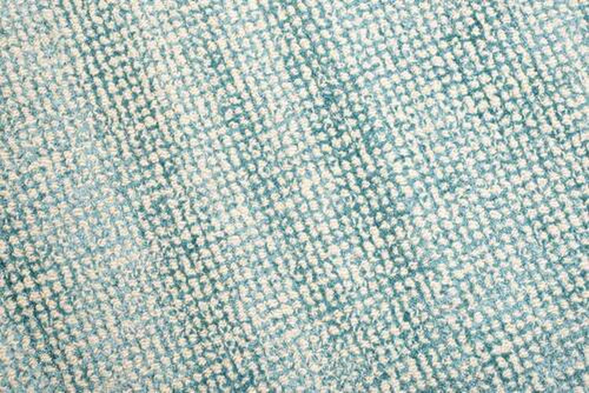 HANDWEBTEPPICH 65/135 cm Türkis  - Türkis, Basics, Textil (65/135cm) - Tom Tailor