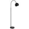 STEHLEUCHTE BENNO 46/25/150 cm   - Schwarz, Basics, Kunststoff/Metall (46/25/150cm)