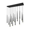 LED-HÄNGELEUCHTE 100/20/150 cm  - Schwarz, Design, Metall (100/20/150cm) - Trio Leuchten