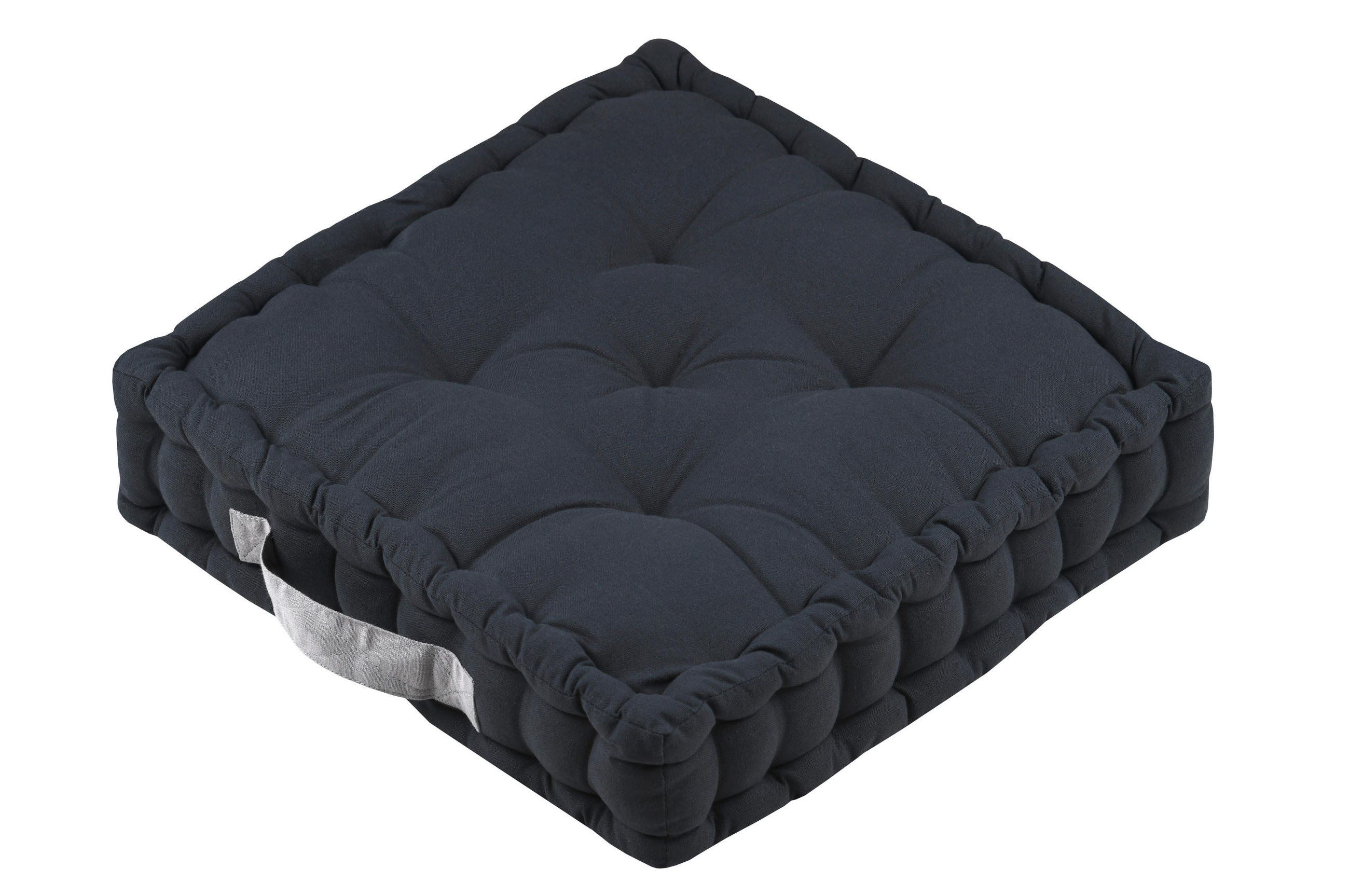BLAZINA ZA TLA  MARIS  45/45/10 cm           - antracit, Konvencionalno, tekstil (45/45/10cm)