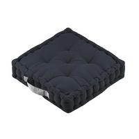 BLAZINA ZA TLA  MARIS  45/45/10 cm           - antracit, Konvencionalno, tekstil (45/45/10cm)