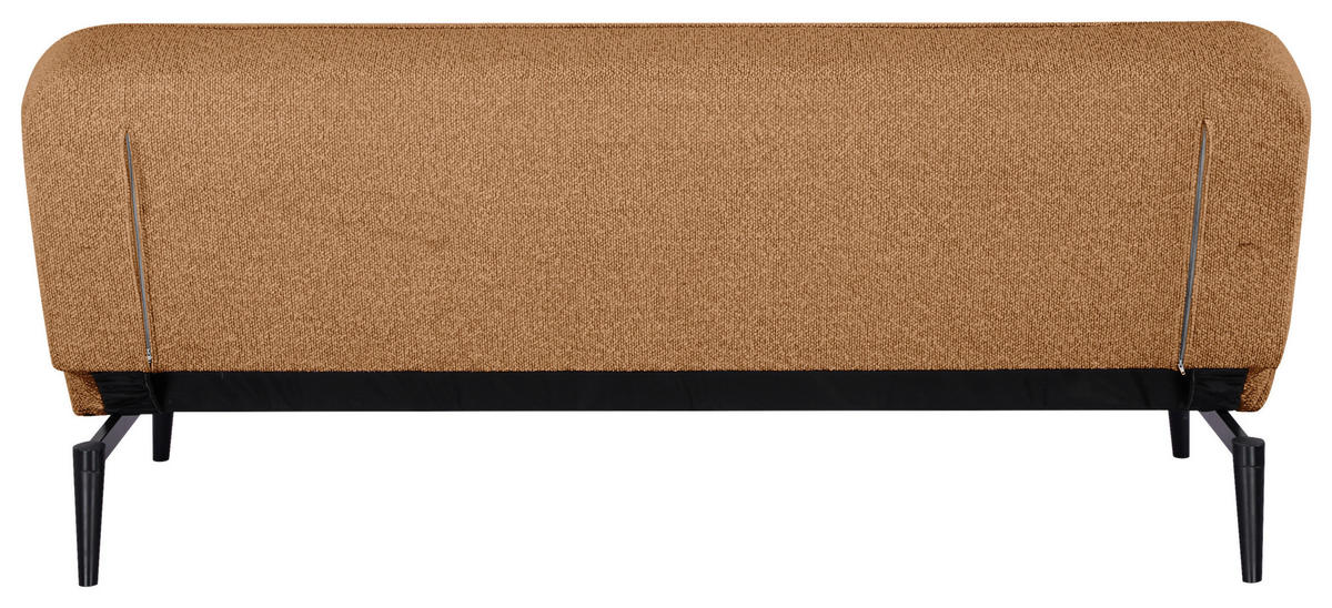 SCHLAFSOFA in Holz, Textil Braun  - Schwarz/Braun, Design, Holz/Textil (192/82/90cm) - Livetastic