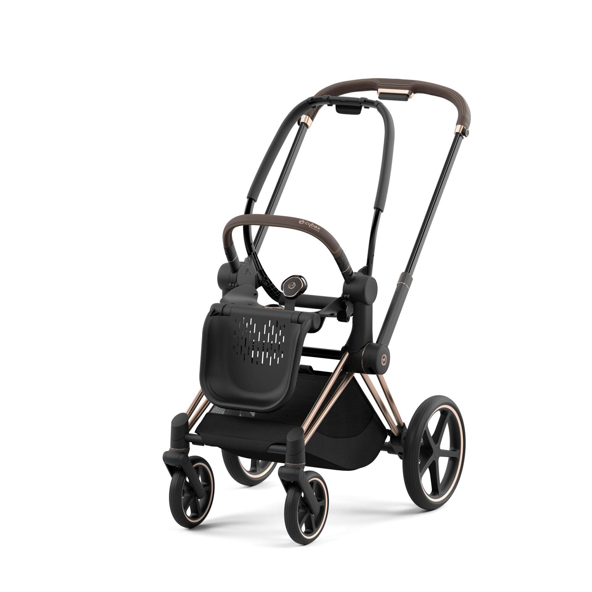 KINDERWAGENGESTELL Priam  - Roségold/Schwarz, Basics, Kunststoff/Metall (83/60/108cm) - cybex PLATINUM