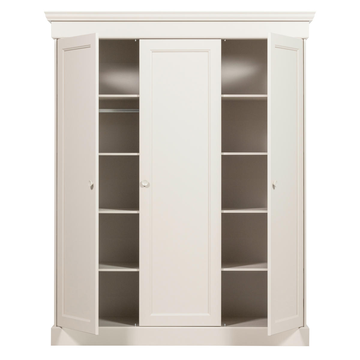 EINLEGEBODENSET 102/5/54 cm 3-teilig Olivia Grau  - Grau, Basics, Holz (102/5/54cm) - MID.YOU