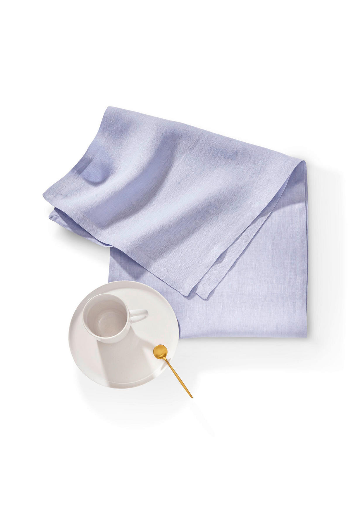 TISCHLÄUFER DODORI Textil Pastellblau 40/160 cm  - Pastellblau, Basics, Textil (40/160cm) - FYNCH-HATTON
