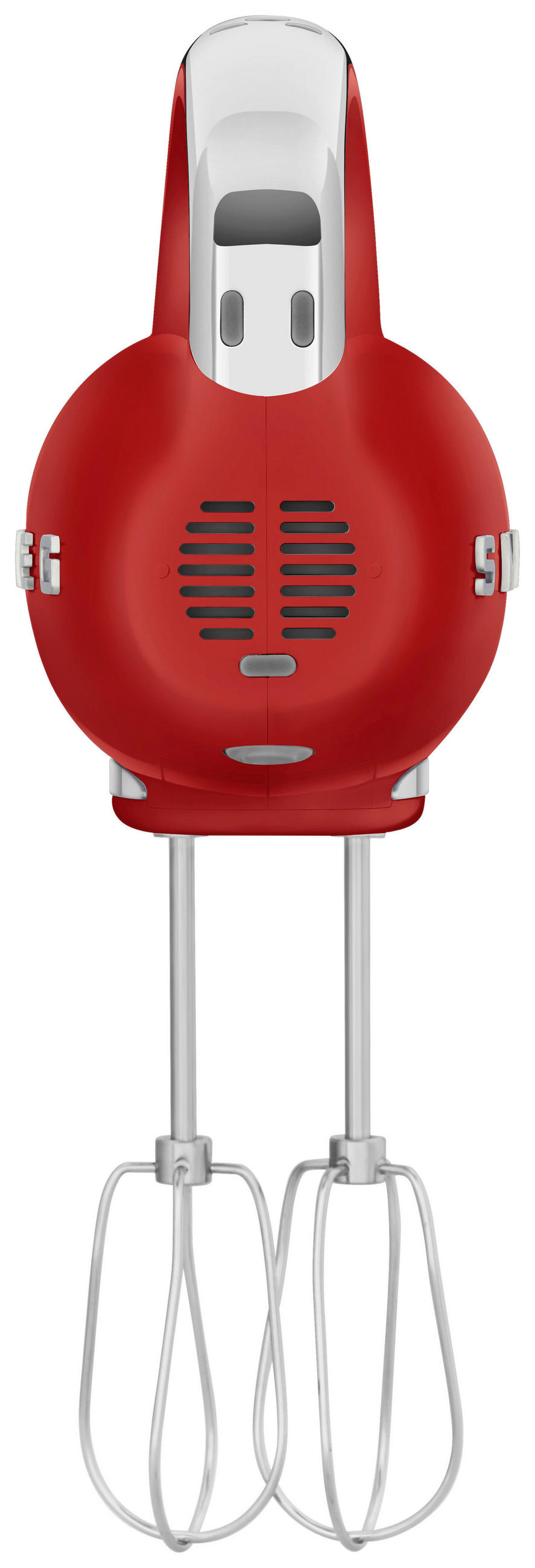 HANDMIXER 50'S STYLE  - Chromfarben/Rot, Basics, Kunststoff/Metall (22/37,8/22,1cm) - SMEG
