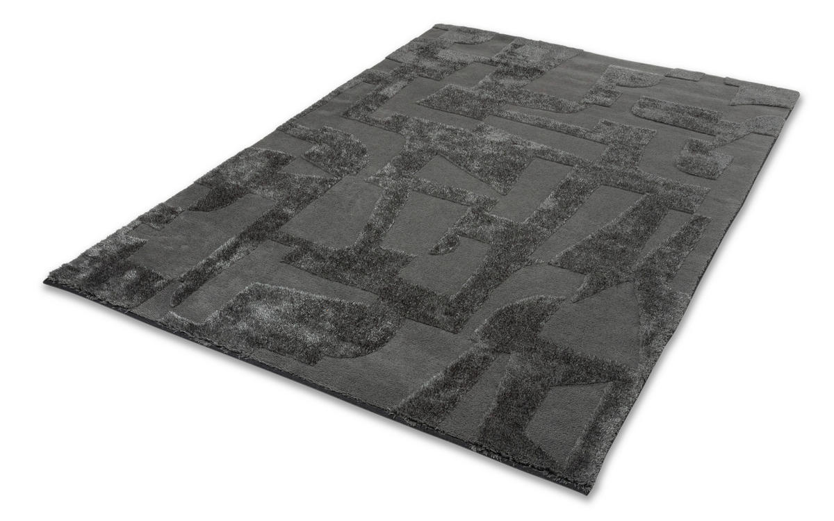 WEBTEPPICH 200/300 cm Blaze Grau  - Grau, Design, Textil (200/300cm) - Schöner Wohnen