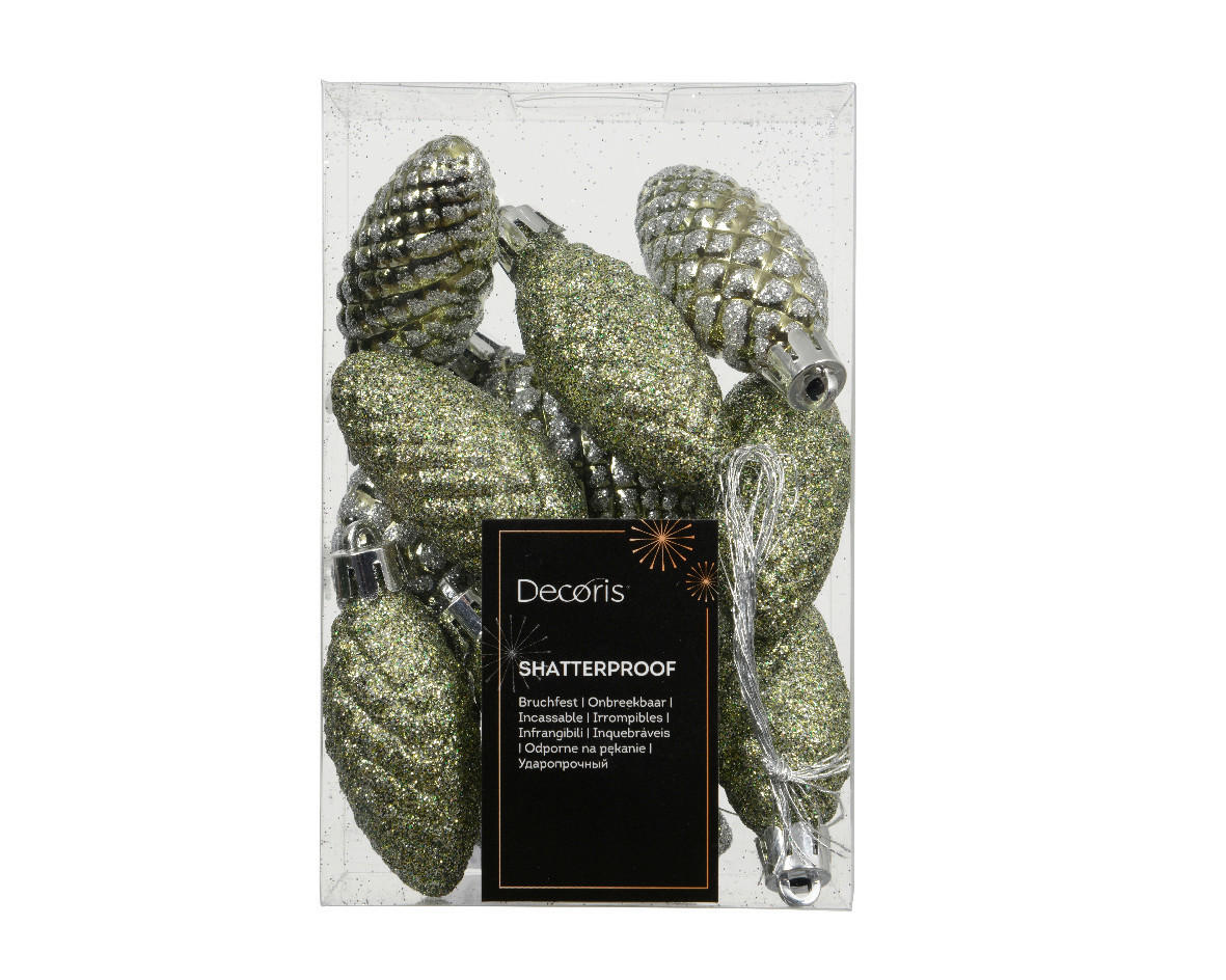 KARÁCSONYFAGÖMBSZETT - Basics (9,00/4,50/14,00cm)