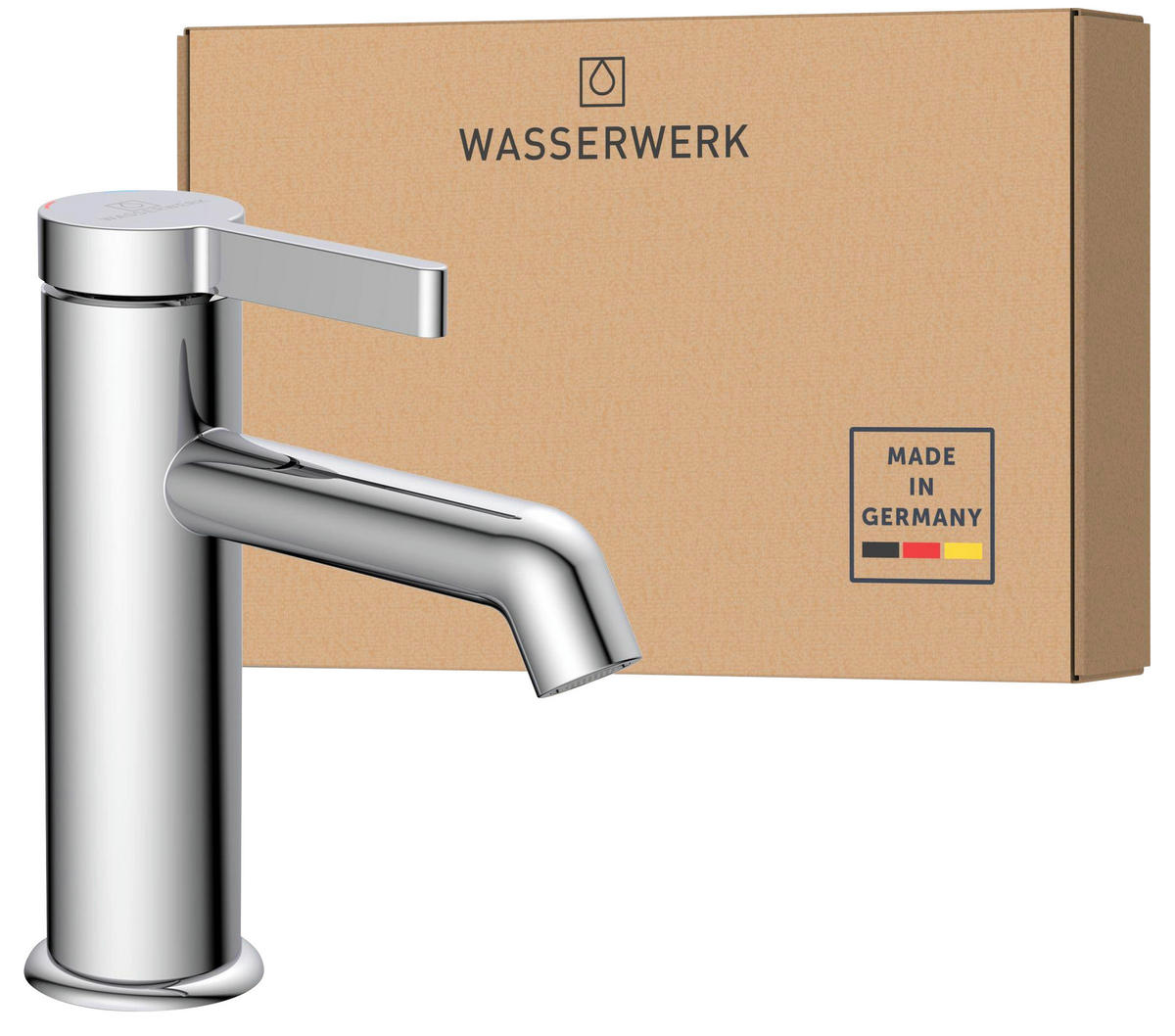 WASCHTISCHARMATUR 5/16,5/16 cm  - Chromfarben, Basics, Metall (5/16,5/16cm)