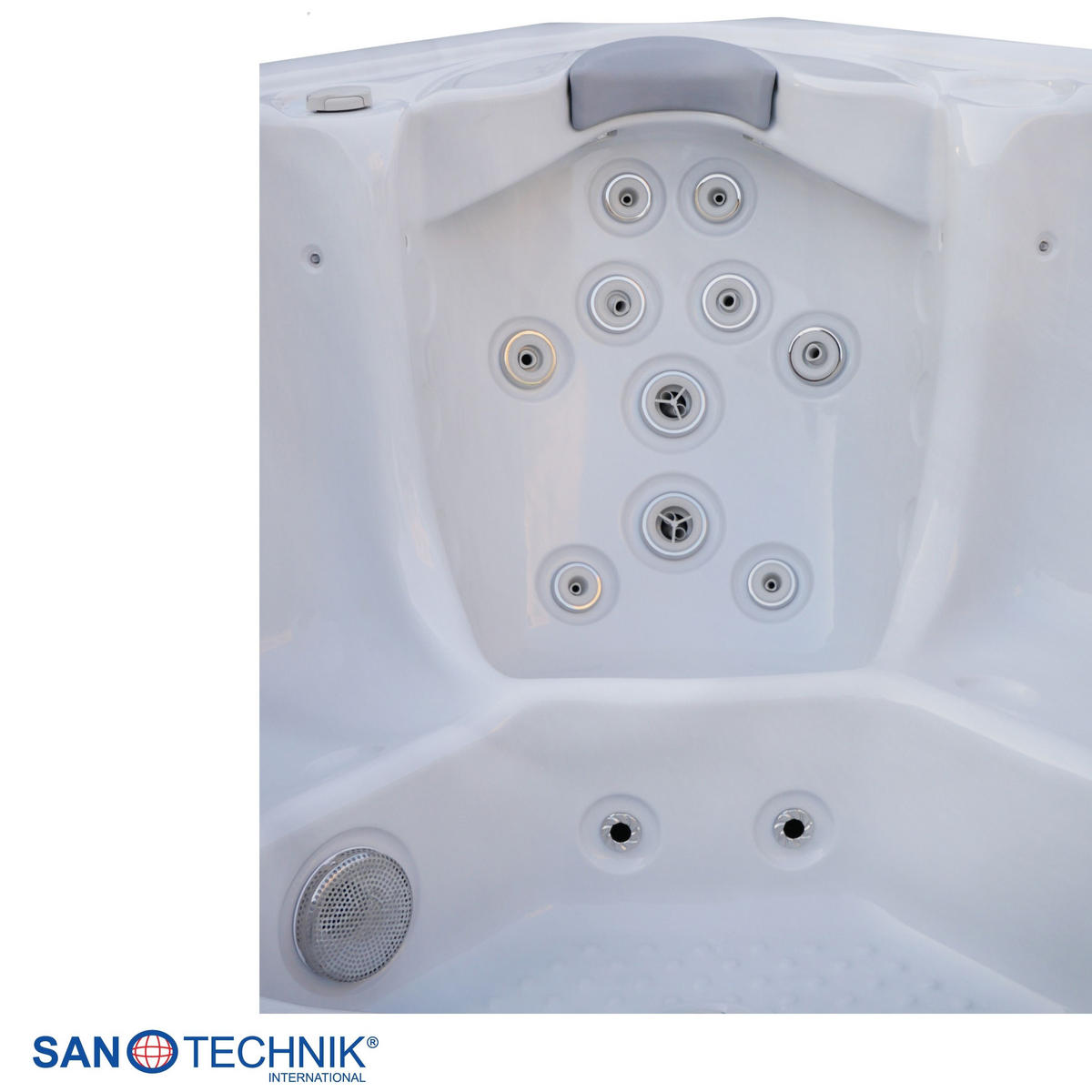 WHIRLPOOL XXL1912  - Schwarz/Weiß, Basics, Kunststoff (210/95/210cm)