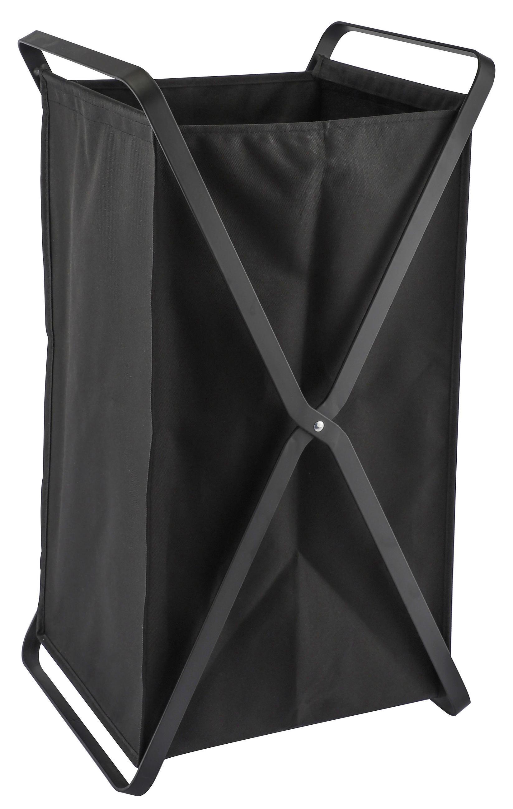 RUHÁSKOSÁR - fekete, Trend, műanyag/textil (34/65cm) - Homeware