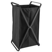 RUHÁSKOSÁR - fekete, Trend, műanyag/textil (34/65cm) - Homeware