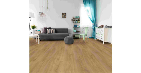 LAMINATBODEN Eiche Montafon Venda Atlas  per  m² - Eichefarben, KONVENTIONELL, Holzwerkstoff (138/24,4/0,8cm) - Venda