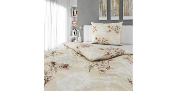 BETTWÄSCHE 140/200 cm  - Beige, KONVENTIONELL, Textil (140/200cm) - Esposa