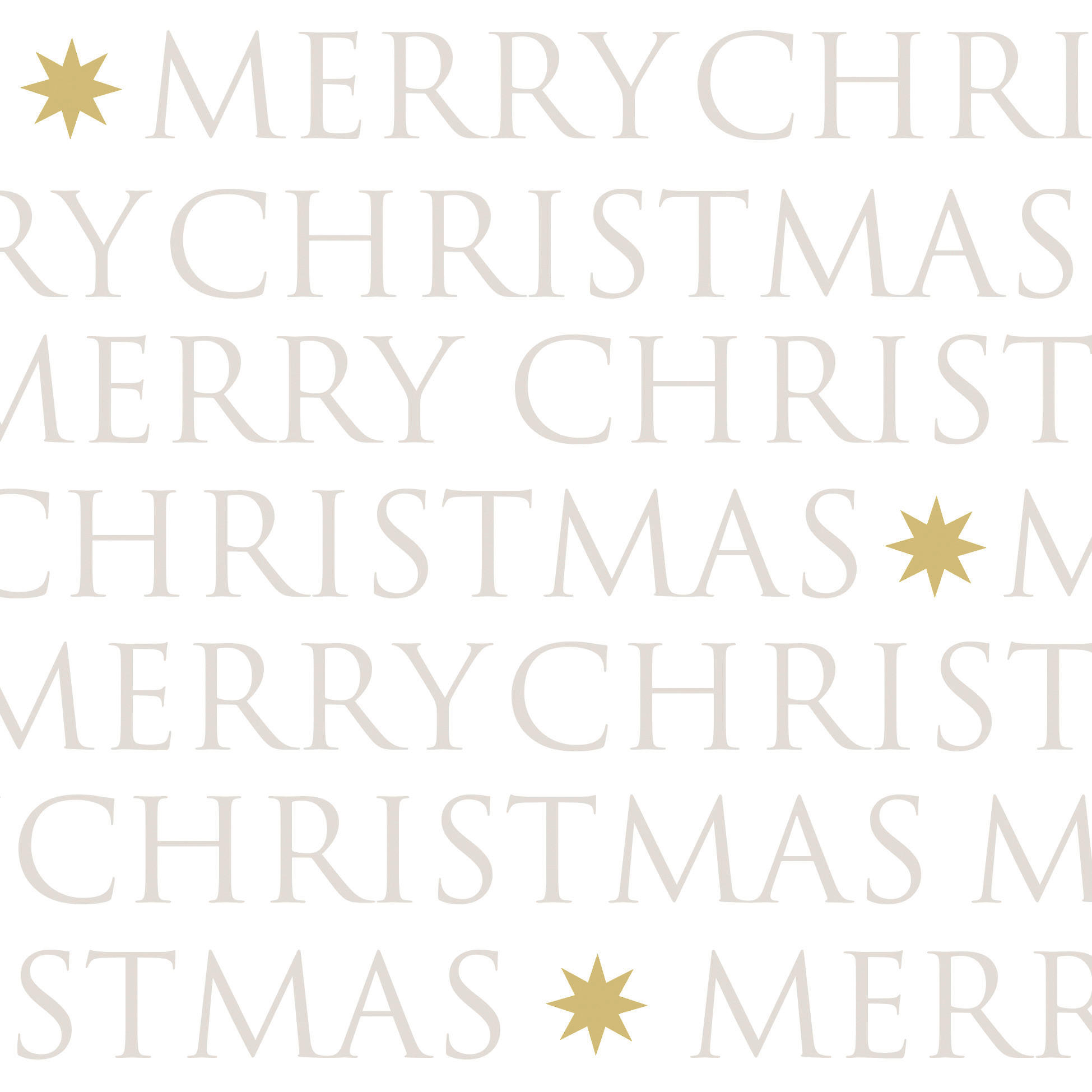 SERVIETTE  33/33 cm  12 Stück  - Goldfarben/Weiß, Basics, Papier (33/33cm)