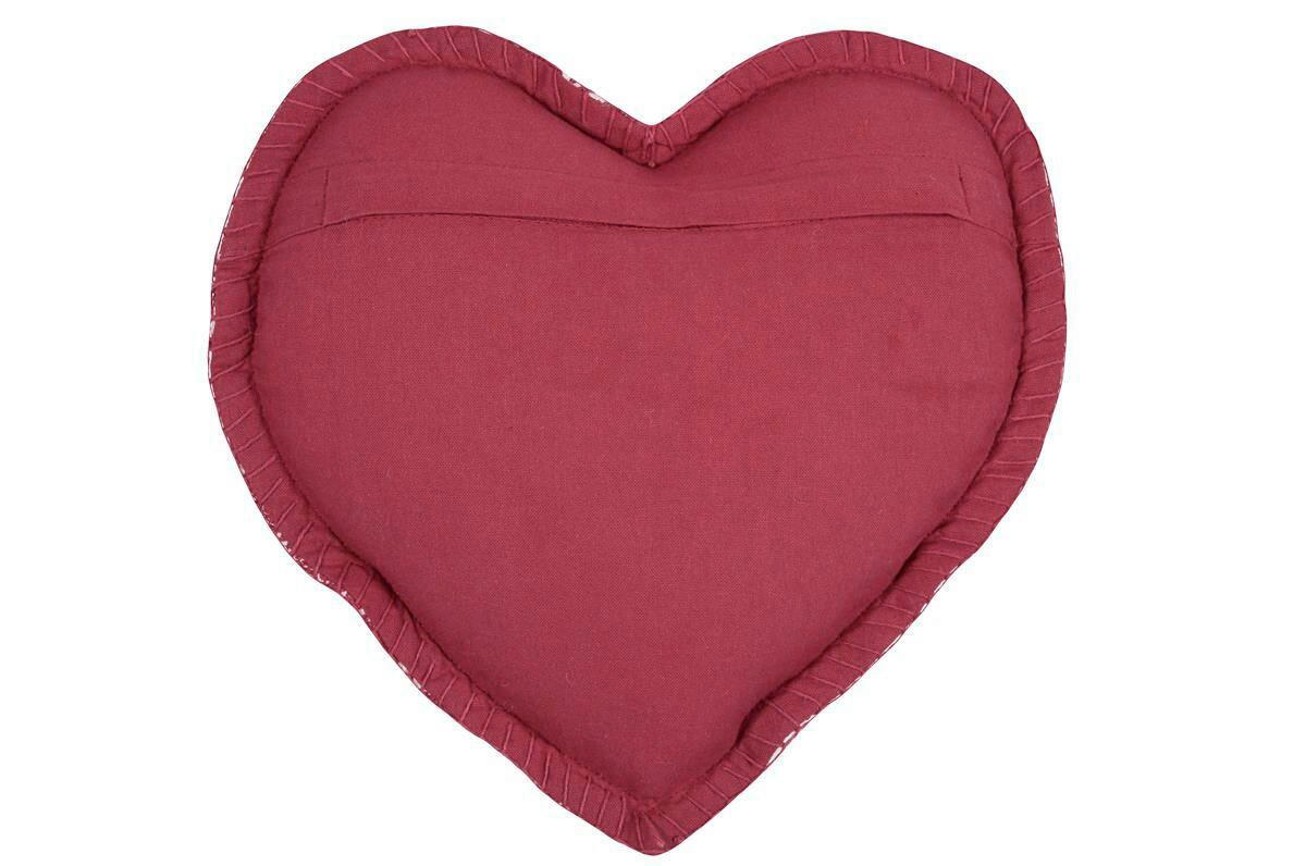 OKRASNA BLAZINA  VALGENIS   30/30 cm          - rdeča/bela, Design, tekstil (30/30cm) - X-Mas
