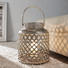 LATERNE - Silberfarben, Glas/Metall (28/33cm) - Ambia Home
