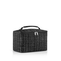 KOSMETICKÁ TAŠKA  - černá, Moderní, textil (28/17/18cm) - Reisenthel