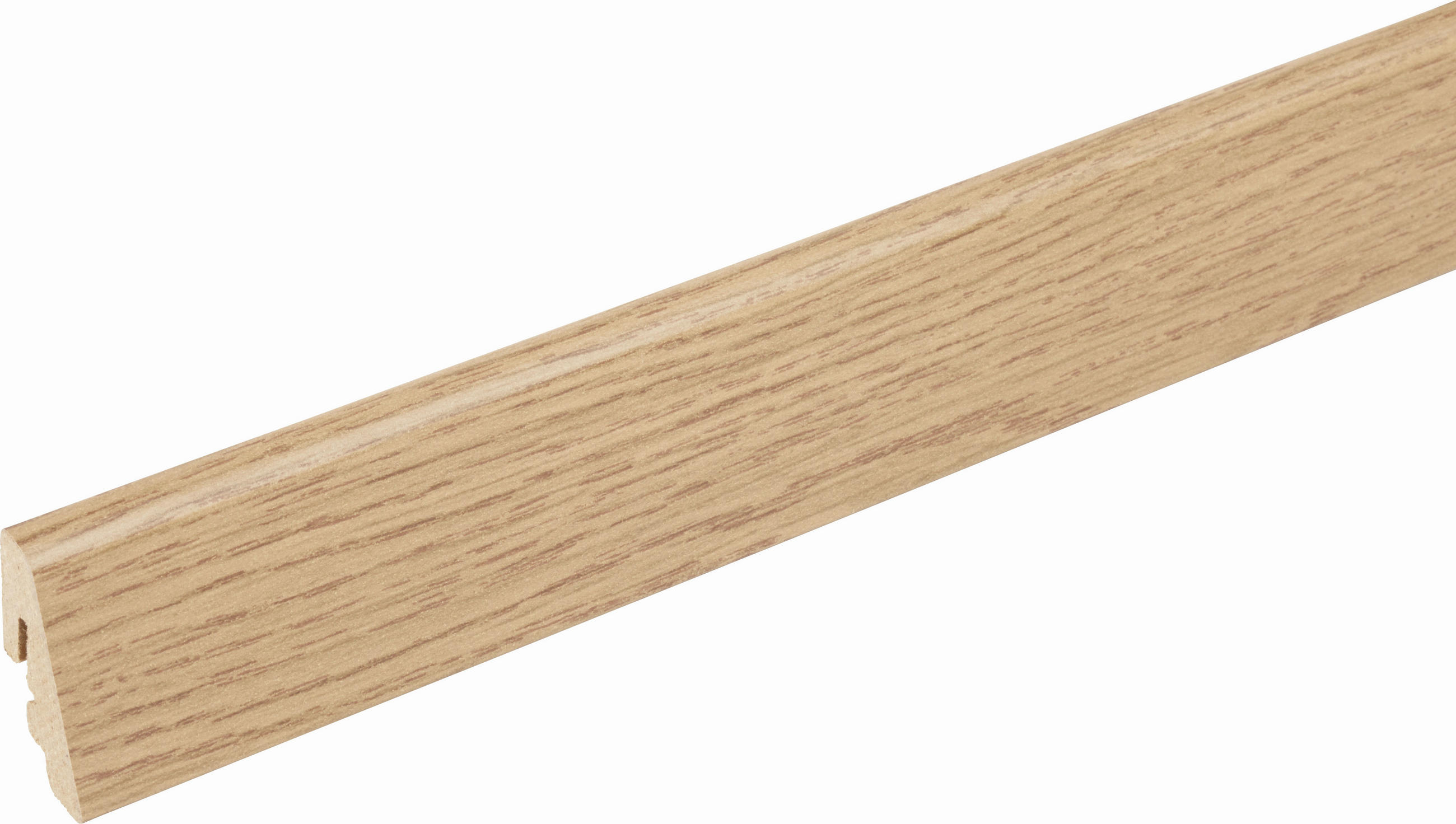 SOKLOVÁ LIŠTA  (za kus) farba duba - farba duba, Basics, drevo (240/1,85/3,85cm) - Homeware