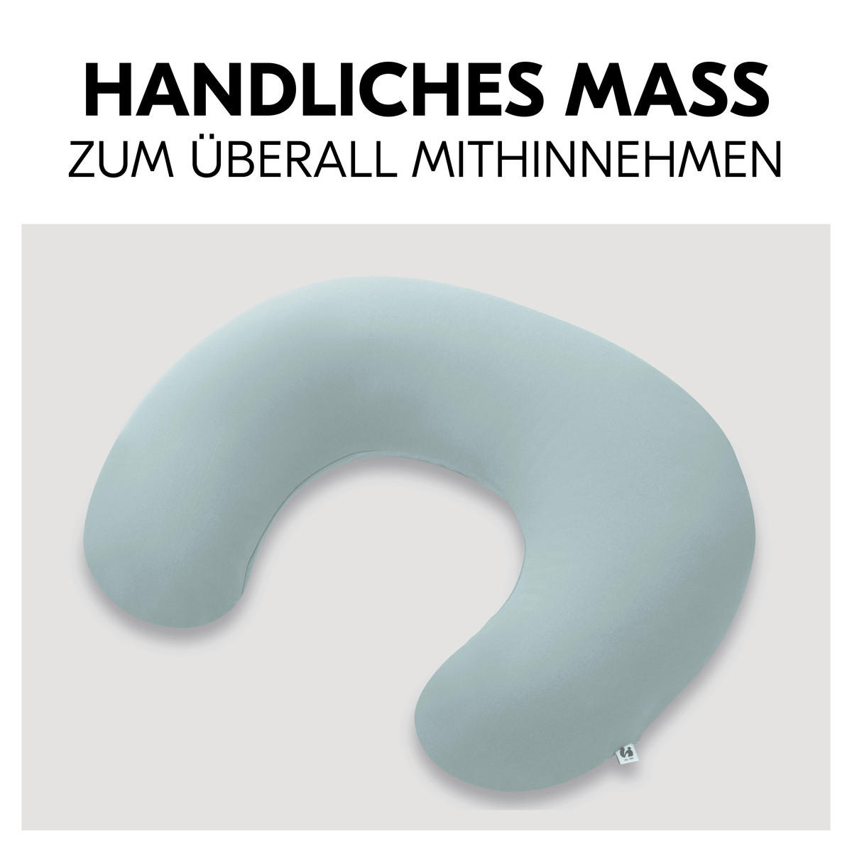 STILLKISSEN Nurse N Feed   - Pastellblau, Basics, Textil (25/80/140cm) - Hauck
