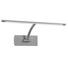 LED-WANDLEUCHTE - Nickelfarben, Basics, Metall (45cm) LED-WANDLEUCHTE - Nickelfarben, Basics, Metall (45cm)