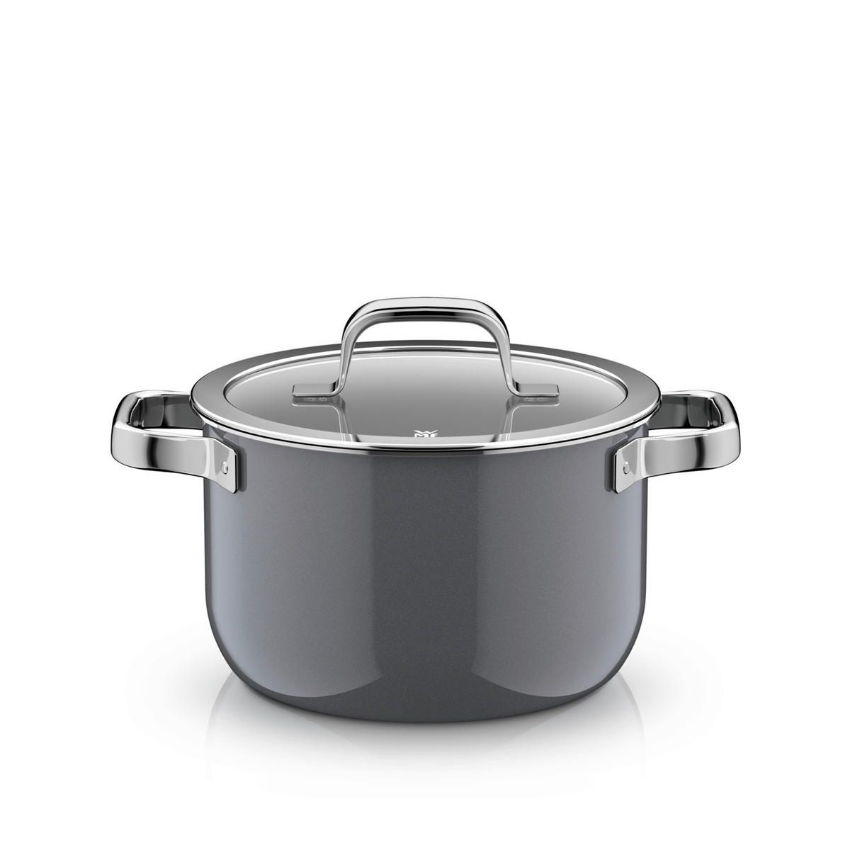 KOCHTOPFSET Fusiontec Mineral 4-teilig  - Grau, Basics, Metall (60/30/33cm) - WMF
