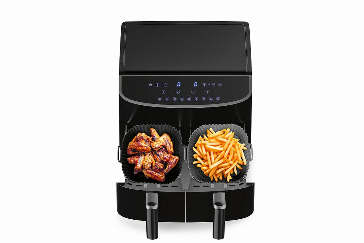 BACKFORMENSET KitchBo  - Schwarz/Grau, Basics, Kunststoff (20/22,5/6.3cm)