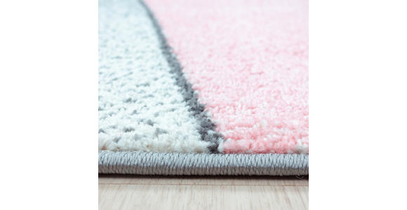 LÄUFER 80/250 cm Beta Pink - Pink, Basics, Textil (80/250cm) - Novel