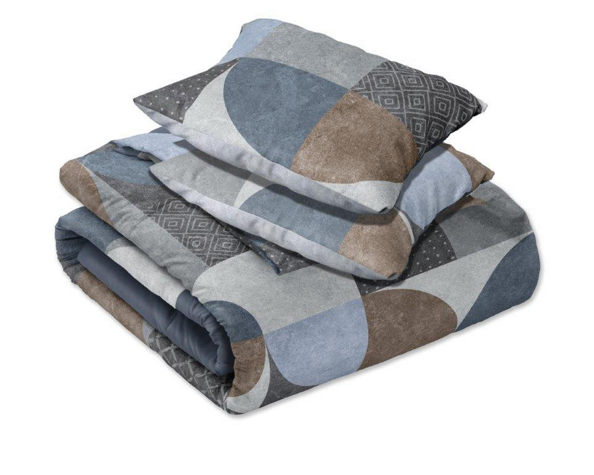 POSTELJINA S DVA LICA 140/200 cm   - siva, Basics, tekstil (140/200cm) - Esposa