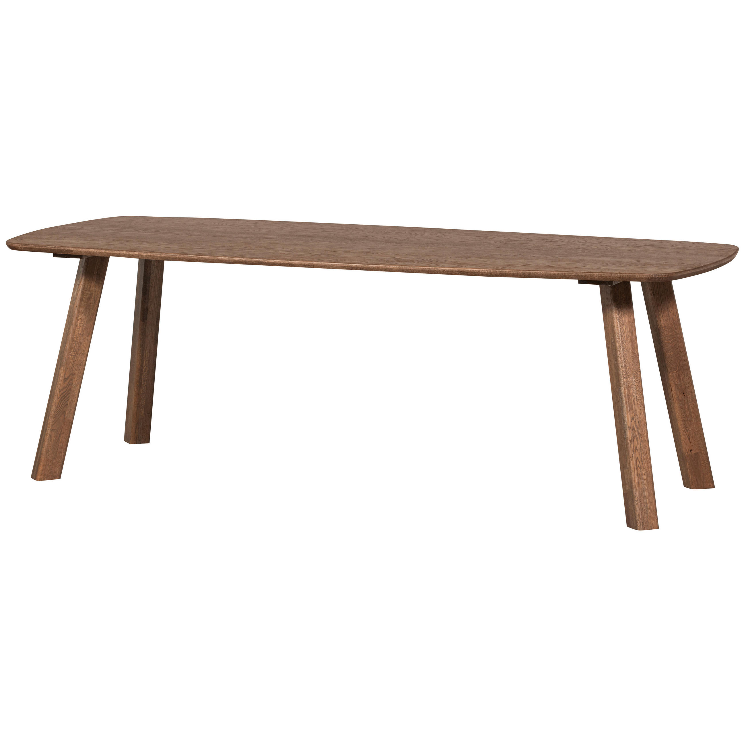 ESSTISCH Eiche massiv rechteckig Kaschmir  - Kaschmir, Design, Holz (220/100/74cm) - Livetastic