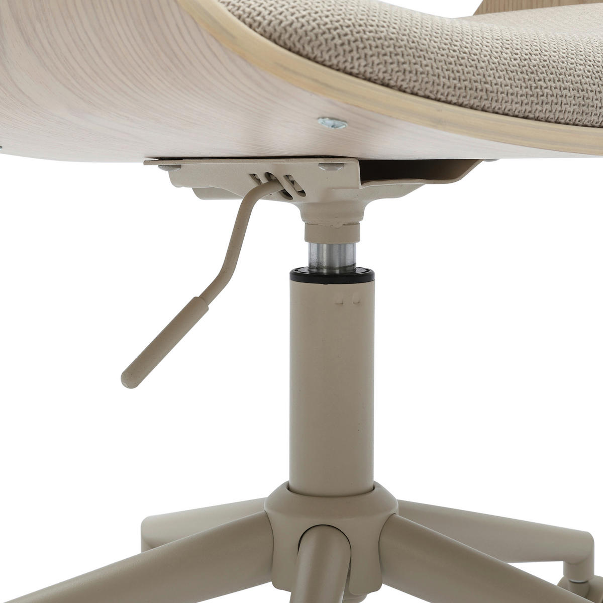 DREHSTUHL  in Leinenoptik Naturfarben, Beige  - Beige/Naturfarben, MODERN, Holz/Kunststoff (51/78/88/57cm) - MID.YOU