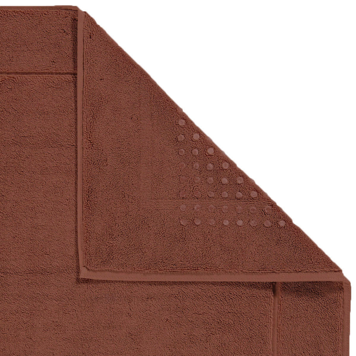 BADEMATTE Braun 60/60 cm  - Braun, Basics, Kunststoff/Textil (60/60cm) - Aquanova