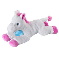 KUSCHELTIER ÖKO-Line  - Pink/Weiß, Basics, Kunststoff (33 cmcm)