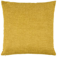 ZIERKISSEN    - Senfgelb, Basics, Textil (48/48/10cm) - Novel