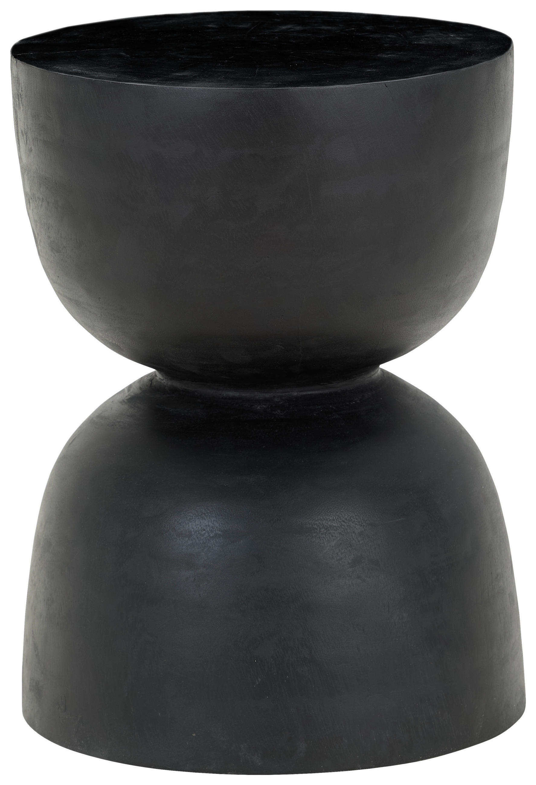 ODKLÁDACÍ STOLEK, dřevo suar, černá - černá, Design, dřevo (30/40/30cm) - Livetastic