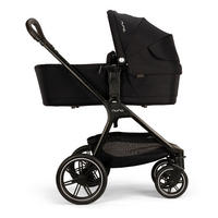 KINDERWAGENSET  TRIV lx Caviar  Caviar  - Schwarz, Basics, Kunststoff/Metall (96/58/109cm) - Nuna