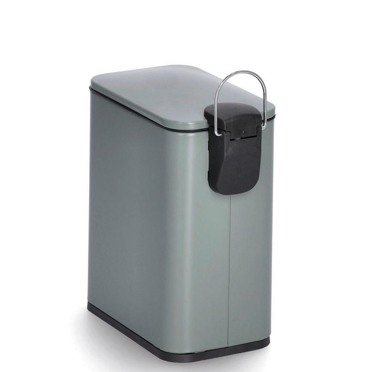 TRETEIMER 5 L  - Salbeigrün, Basics, Metall (28,7/14/29cm) - Zeller Present