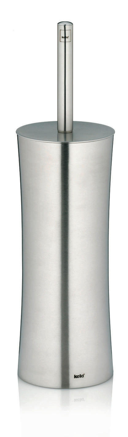 WC-BÜRSTENGARNITUR in Metall  Kunststoff   - Basics, Kunststoff/Metall (10/36cm) - Kela