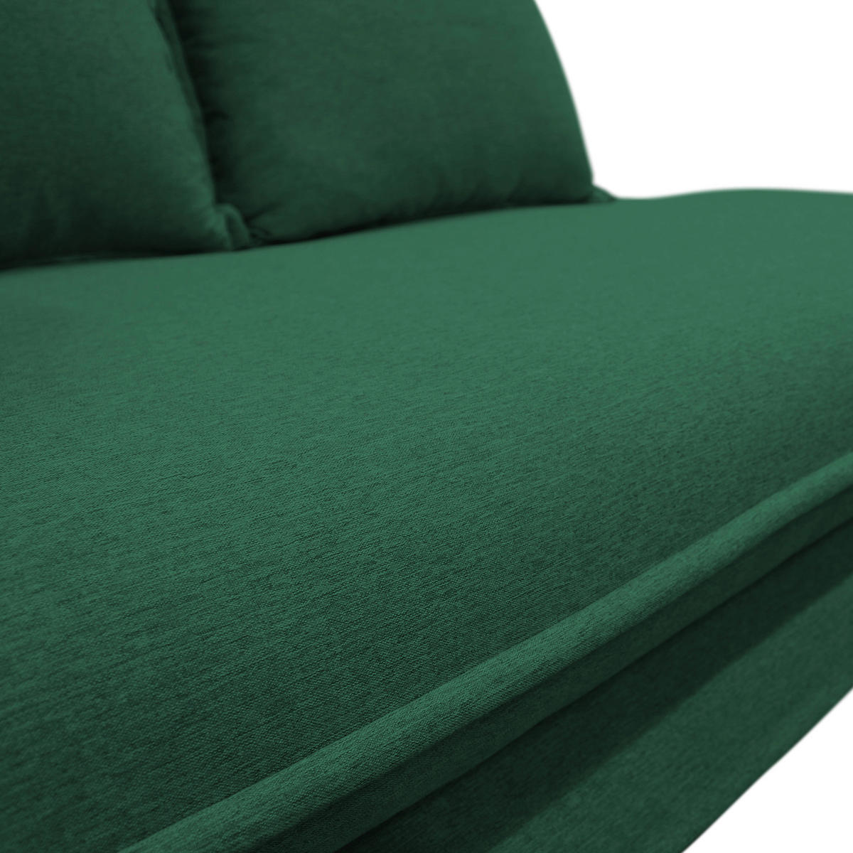 LIEGE Flachgewebe Grün  - Silberfarben/Grün, Design, Kunststoff/Textil (107/84/99/224cm) - MID.YOU