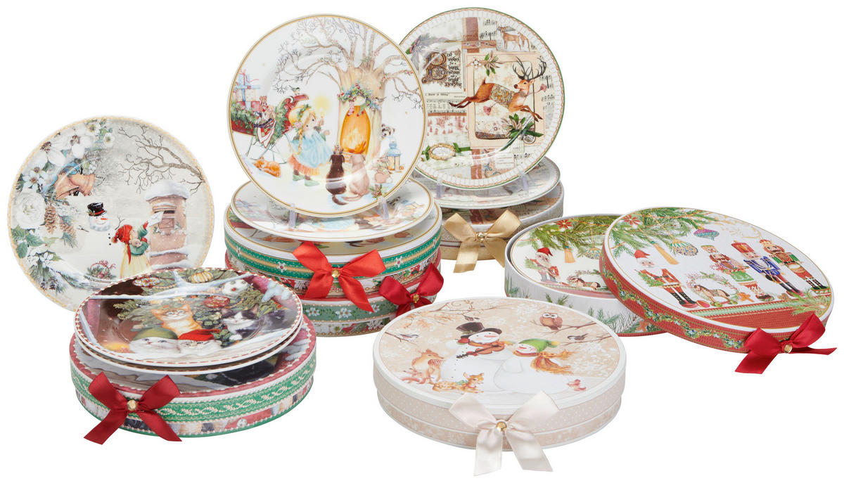 TANJUR ZA TORTU    20 cm     - višebojno, Lifestyle, keramika (20cm) - X-Mas