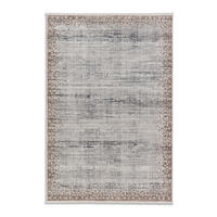 WEBTEPPICH 133/190 cm Silberfarben, Beige  - Beige/Silberfarben, Design, Textil (133/190cm) - Novel