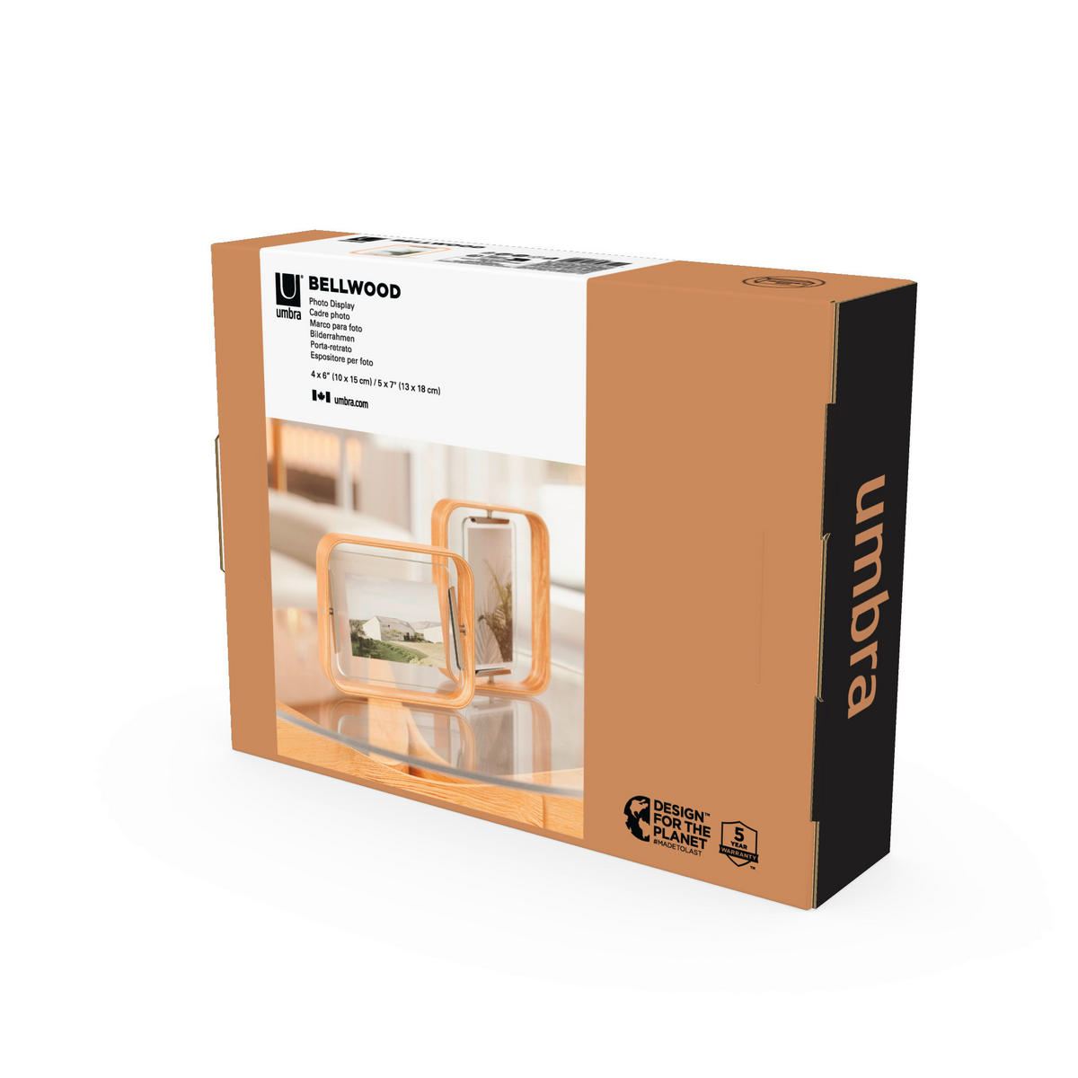 OKVIR ZA FOTOGRAFIJE      5/24/19 cm    - Basics, kovina/steklo (5/24/19cm) - Umbra