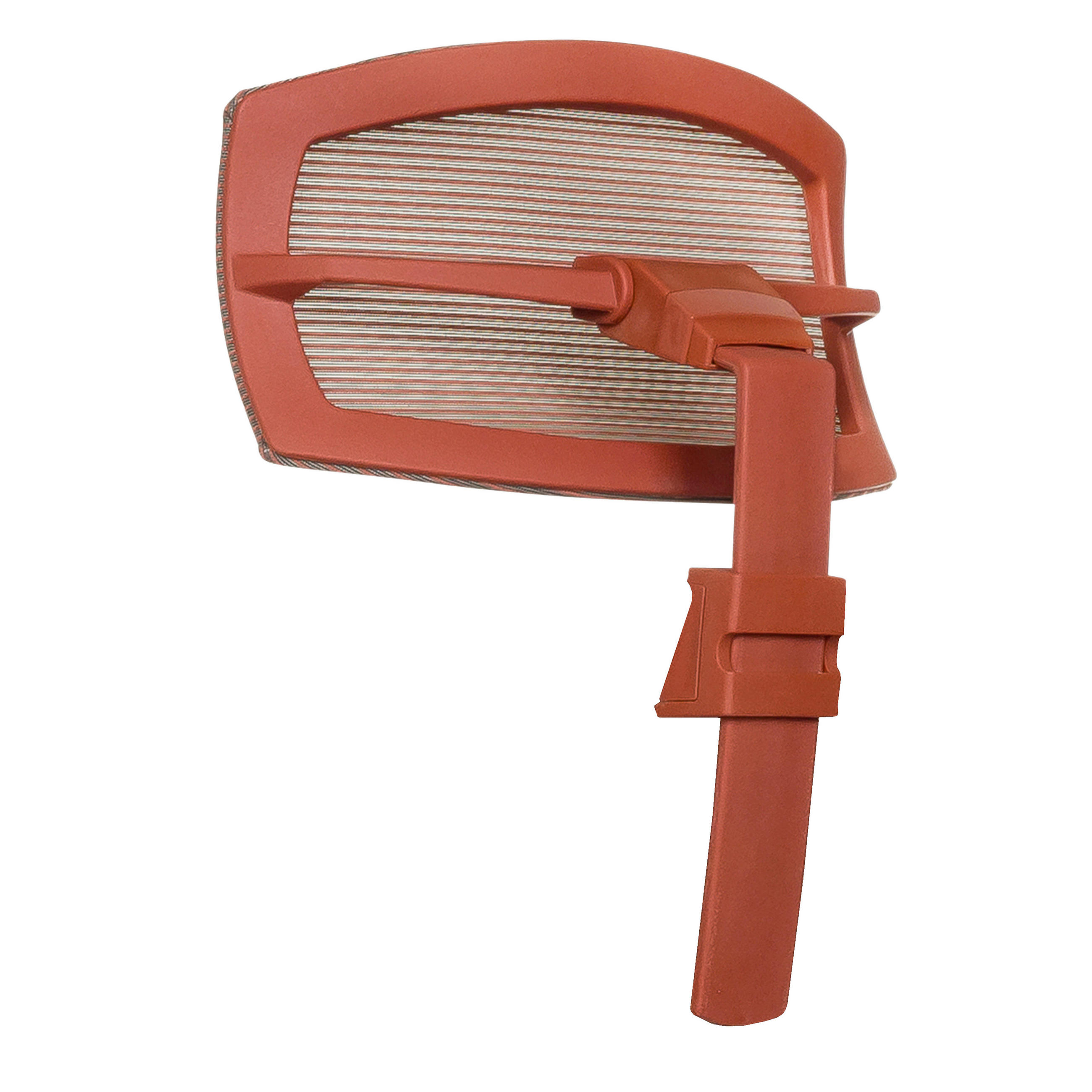 KOPFSTÜTZE - Rot, MODERN, Kunststoff/Textil (29/15-30/12cm) - MID.YOU