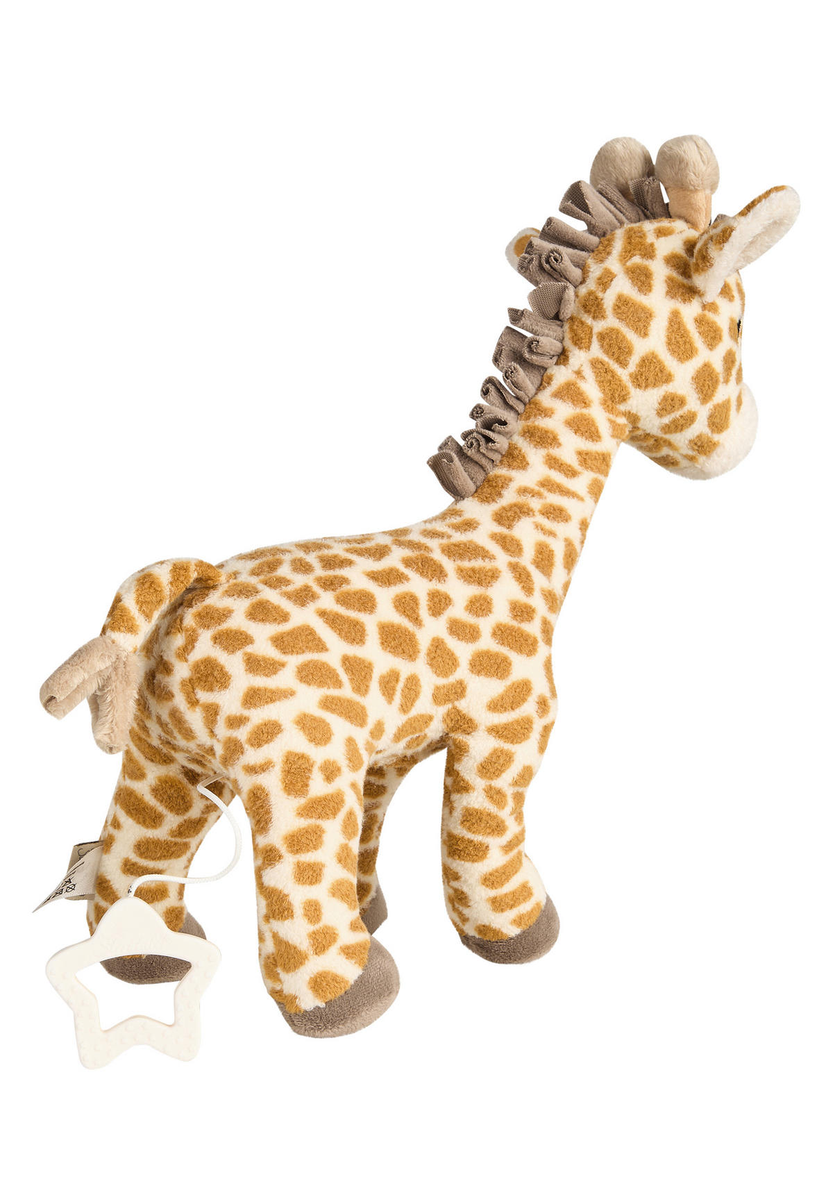 SPIELUHR Giraffe Kaya 31/26/9 cm  - Dunkelgelb, Basics, Textil (31/26/9cm) - Sterntaler